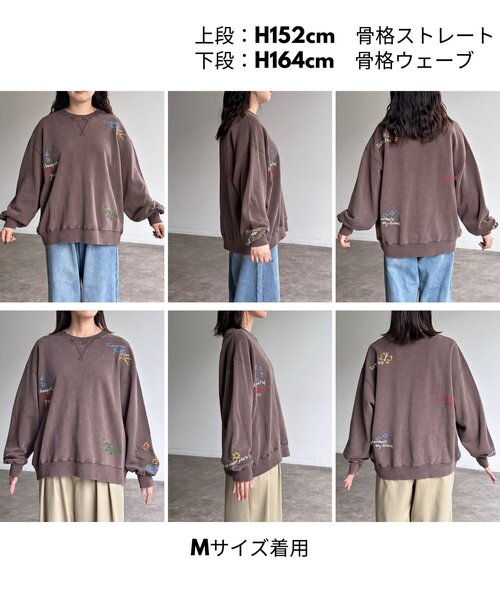 「CPCM」 長袖Tシャツ MEDIUM ネイビー メンズ_画像8