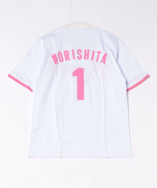 ベイビーアンドベイビー tシャツ 「阪神タイガース」親子背番号Tシャツ