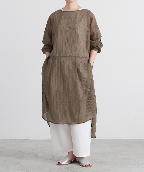 チュニック 「 HEAVENLY / ヘブンリー 」 Longsleeve Sheer Tunic 2625092　DLI