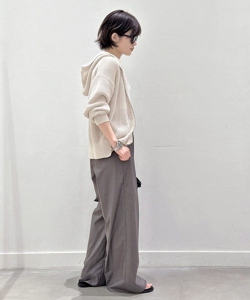 「AP STUDIO」 スラックス 40 グレー レディース_画像5