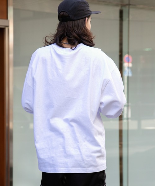 「WEGO」 スウェットカットソー MEDIUM ブラック メンズ_画像9