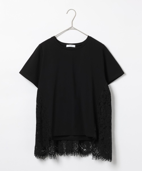 GLOBAL WORK（グローバルワーク） tシャツ 半袖 バック切り替えレースT