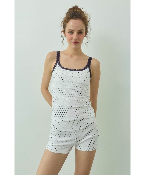 ALEXIA STAM（アリシアスタン） キャミソール Lace Camisole /パッドin