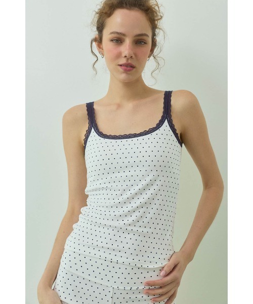ALEXIA STAM（アリシアスタン） キャミソール Lace Camisole /パッドin