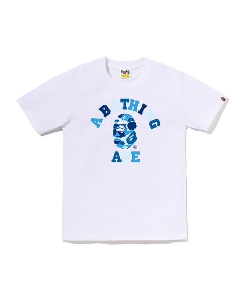 A BATHING APE（アベイシングエイプ） tシャツ 半袖 ABC CAMO COLLEGE