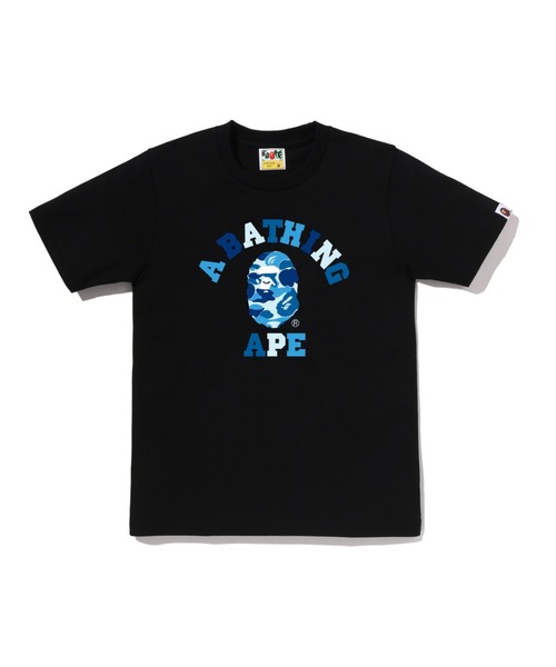 A BATHING APE（アベイシングエイプ） tシャツ 半袖 ABC CAMO COLLEGE