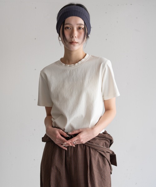 「hwyl」 半袖カットソー FREE ライトピンク レディース_画像7