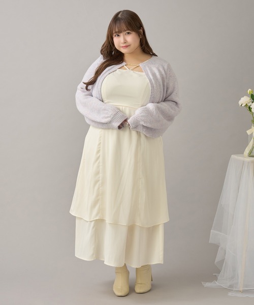 「Louiosy」 キャミソールワンピース X-LARGE ブラック系その他 レディース_画像9