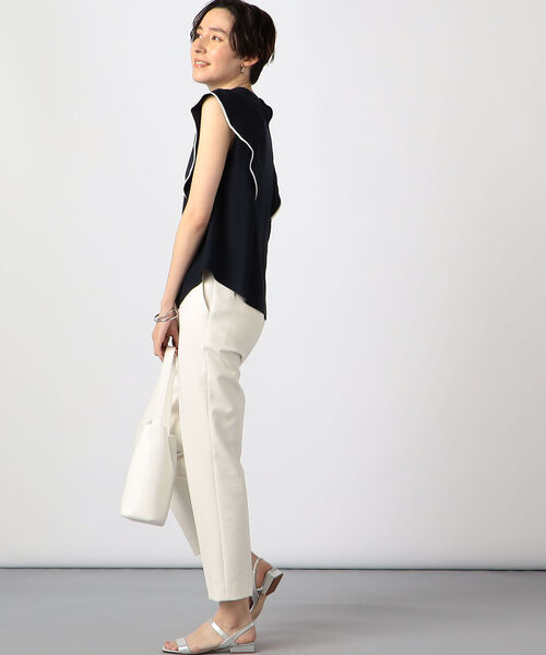 「NOLLEY'S」 パンツ 38 オフホワイト レディース_画像3