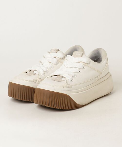 UGG スニーカー ホワイト UGG Australia（アグオーストラリア） 「UGG」 ローカットスニーカー