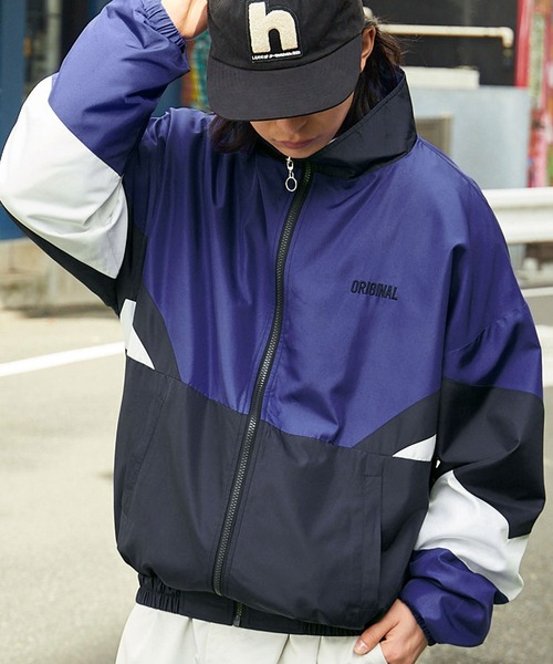MONO-MART（モノマート） ブルゾン アウター ビッグシルエット切り替え