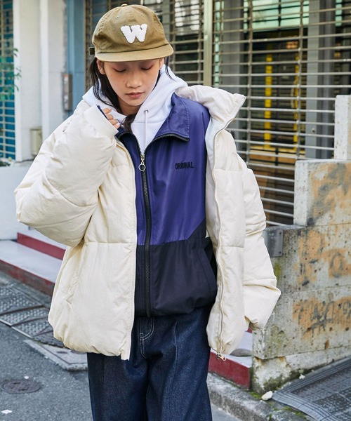 MONO-MART（モノマート） ブルゾン アウター ビッグシルエット切り替え