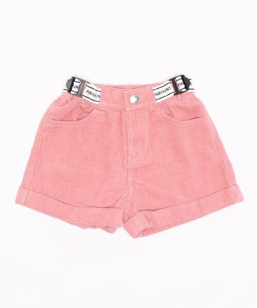 PINKHUNT パンツ ウエストサイドベルトショートパンツ 4804K