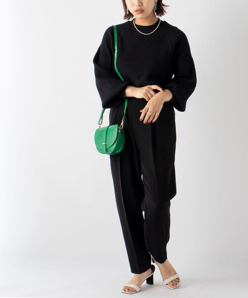 BEAUTY&amp;YOUTH UNITED ARROWS - 新品TORRAZZO DONNAトラッゾドンナバルーン袖リブニット Torrazzo Donna ニット ◇【WEB限定】【TORRAZZO DONNA