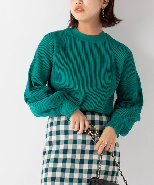 BEAUTY&amp;YOUTH UNITED ARROWS - 新品TORRAZZO DONNAトラッゾドンナバルーン袖リブニット Torrazzo Donna ニット ◇【WEB限定】【TORRAZZO DONNA