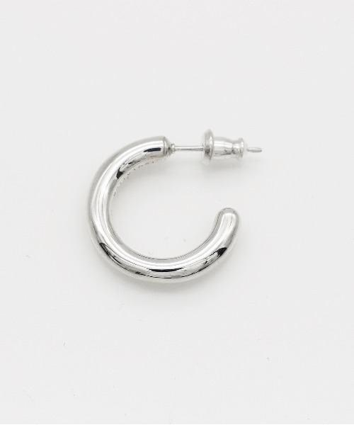 ピアス 「ISOLATION / アイソレーション」Silver925 Classic Hoop Pierce / クラシックフープピアス/ 両耳の画像
