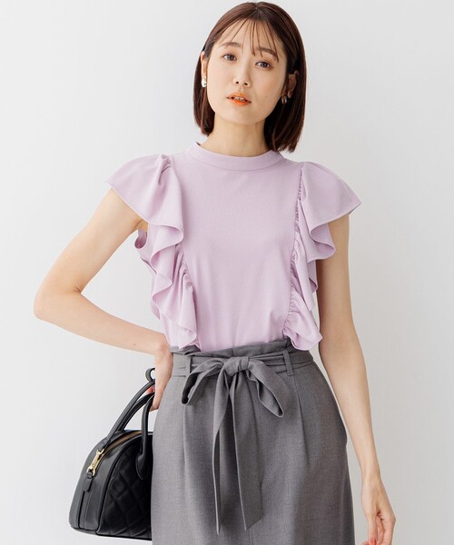 tシャツ プレーティングジャージー カットソー レディース J.PRESS tシャツ 「洗える」プレーティングジャージー