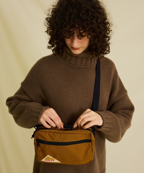 【別注】＜KELTY＞GLR アーバン レクタングル ジップ ショルダーバッグ 別注】＜KELTY＞GLR アーバン レクタングル ジップ ショルダー
