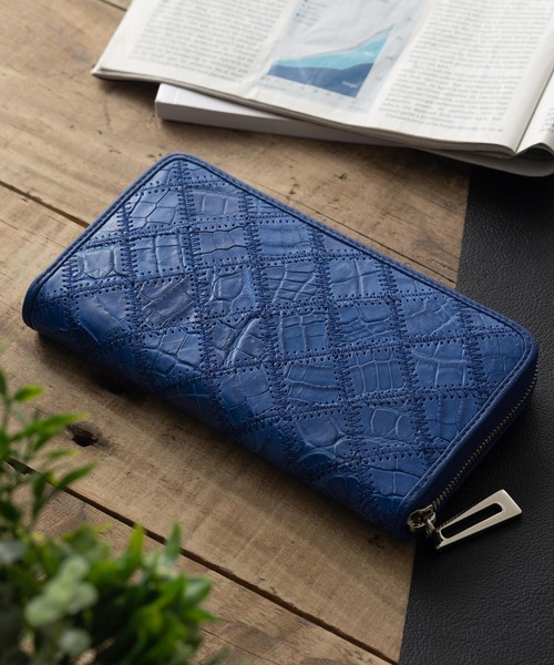 Maturi JAPAN（マトゥーリジャパン） 財布 ナイルクロコ革 パッチ