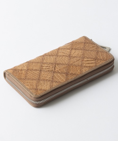 Maturi JAPAN（マトゥーリジャパン） 財布 ナイルクロコ革 パッチ