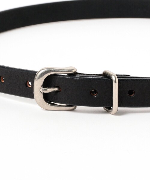 BEAMS DESIGN ブラックレザーベルト BEAMS MEN｜【ビームスの百名品】＜累計販売5700点