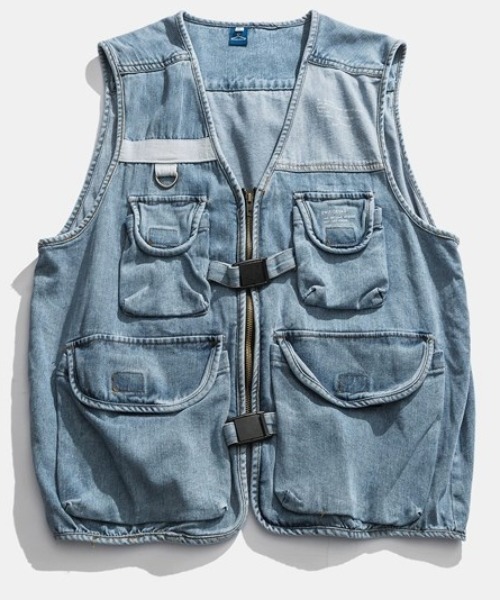 ARULE ブラック フィッシングベスト ARULE ブラック フィッシングベスト