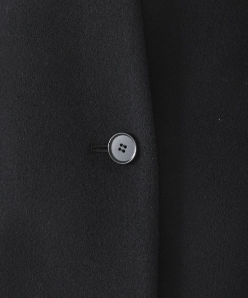 UNTITLED（アンタイトル） ノーカラーコート コート 「ゆったり/軽やか