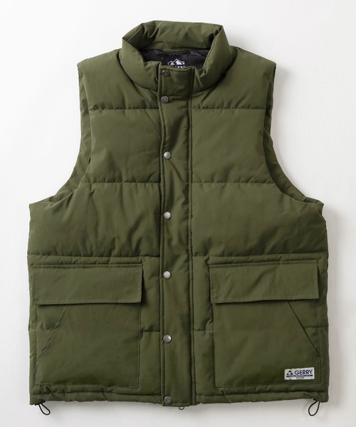 ゲリーダウンベスト　GERRY DOWN VEST GERRY ダウンベスト ベスト 「0」「GERRY/ジェリー」ピスネーム
