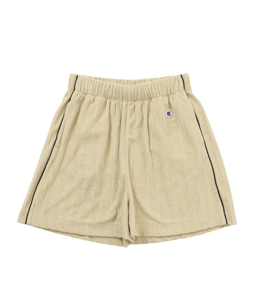 【CHAMPION】女性Cロゴカーゴバミューダショートパンツ CHAMPION】女性Cロゴカーゴバミューダショートパンツ (CHAMPION