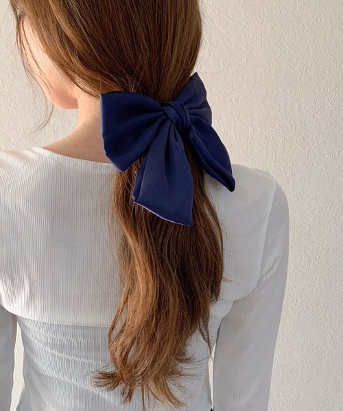 ヘアクリップ カラフルリボン ヘアアクセ/バレッタ : ZOZOTOWN Yahoo