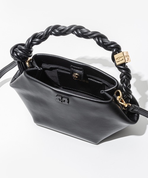 バッグ ハンドバッグ レディース GANNI Bou Bag Mini ガニー ボウ バッグ ミニ ハンドバッグ｜zozo｜12