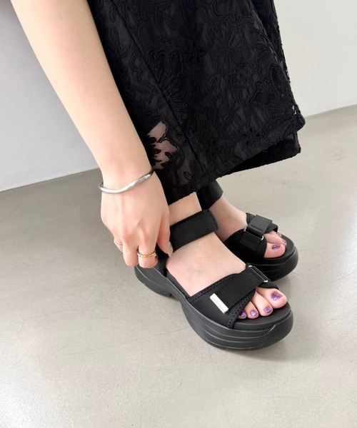 WA ORiental TRaffic サンダル スポーツサンダル レディース 厚底 軽量
