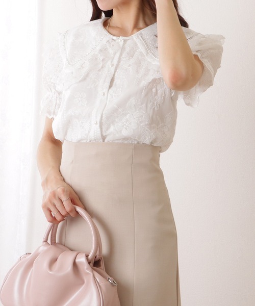 ブラウス シャツ FADED LACE BLOUSE レディース FADED LACE BLOUSE – calif（カリフ）公式サイト