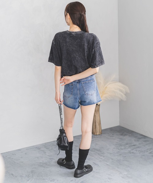 madrepadre ハーフパンツ ジーンズ デニム デニムパンツ ライン 