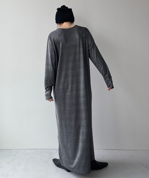 wee9s（ウィークス） ワンピース glitter disco long one piece
