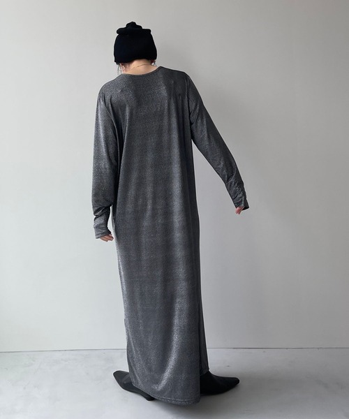 wee9s（ウィークス） ワンピース glitter disco long one piece