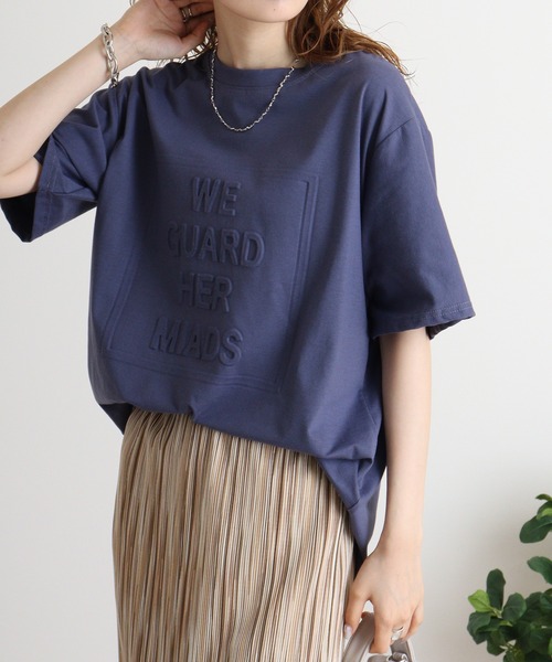tシャツ A.N.L エンボスロゴTシャツ レディース tシャツ A.N.L エンボスロゴTシャツ レディース : ZOZOTOWN