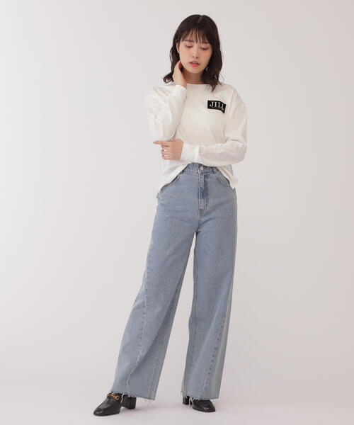 JILL by JILL STUART（ジルバイジルスチュアート） tシャツ ブラッシュ 