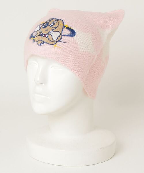 GALFY（ガルフィー） ニット帽 ニットキャップ ふわもこ耳ツノニット