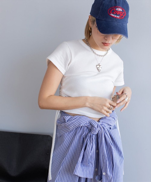 tシャツ thermal gather tee レディース