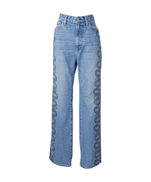 HYSTERIC GLAMOUR ジーンズ デニム デニムパンツ SNAKE LOOP柄
