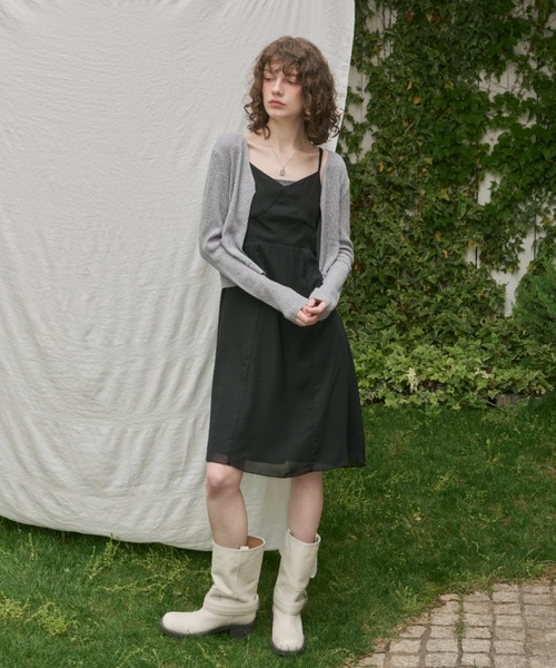 GIUNON ジウノン ダブルポケットニットカーディガン GIUNON カーディガン double pocket knit cardigan / ダブルポケット