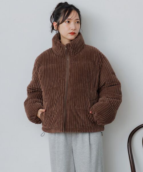 パルクロ限定】KAIRI企画 撥水2WAYジップ中綿ブルゾン | CIAOPANIC