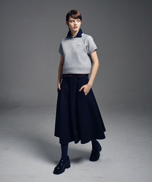 Mardi Mercredi（マルディメクルディ） スカート WOOL MAXI FLARE