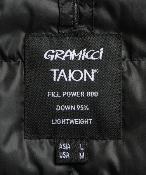 TAION（タイオン） ダウンジャケット ダウン 「」TAION×GRAMICCI