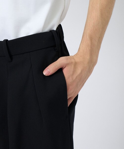 markaware（マーカウェア） スラックス DOUBLE PLEATED TROUSERS