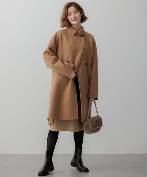 23区 ニットワンピース 洗える】レイヤードニットツイン ワンピース / 23区 | ファッション