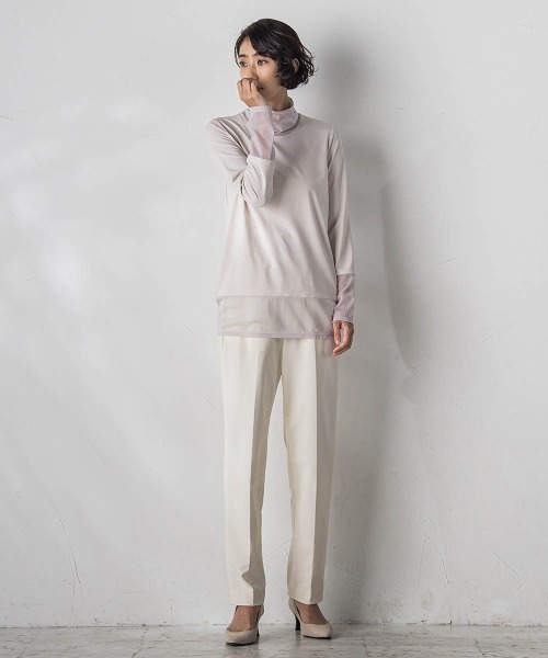 la.f（ラ・エフ） パンツ ウォーフィル裏起毛イージーパンツ「洗濯