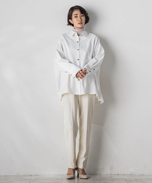 la.f（ラ・エフ） パンツ ウォーフィル裏起毛イージーパンツ「洗濯