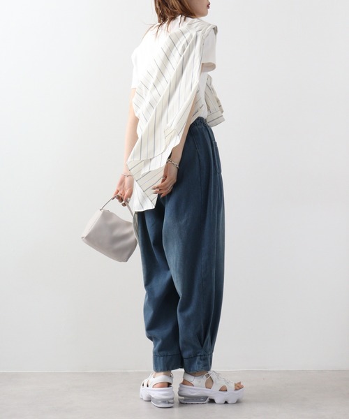 YELLOデニムブルーポインテッドトゥパンプス YELLO / TOPページ